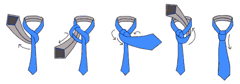 Завязываем галстук: пошаговая инструкция